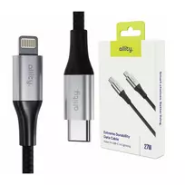 Allity aUC-01 USB-C to Lightning cable, 1.0 m, 27W, black