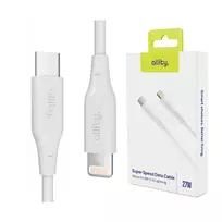 Allity aUC-02 USB-C to Lightning cable, 1.0 m, 27W, white