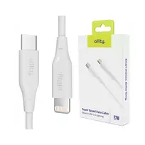 Allity aUC-02 USB-C to Lightning cable, 2.0 m, 27W, white