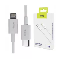 Allity aUC-03 USB-C to Lightning cable, 1.0 m, 27W, white