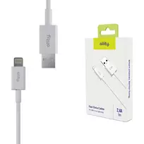Allity aUC-03 USB-A to Lightning cable, 1.0 m, 2.4A, white