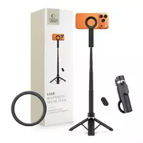 Tech-Protect L11S MAGSAFE BLUETOOTH SELFIE STICK TRIPOD BLACK