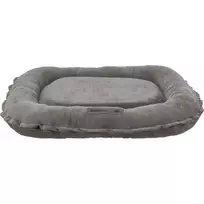 Trixie Orthopedic sleeping pillow - Lennox vital cushion, chenille, oval, 90 × 70cm
