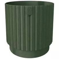 FORM PLASTIC Flower pots Mika Cyli 26cm, Eco Wood green