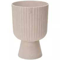 FORM PLASTIC Flower pots Kelly Mika 18cm, Eco Wood white