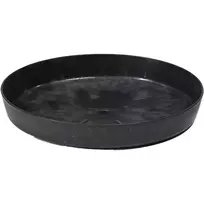 LAMELA Flower pot stand 115mm, dark grey concrete