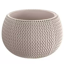 Prosperplast Splofy Bowl flower pots 11x14cm, dark brown