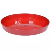 LAMELA Flower pot stand 125mm, red