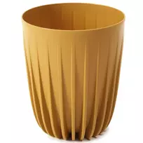 LAMELA Mira flower pots 145x172mm 1.5L, yellow