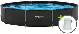 Apvalus baseinas VIRTUFIT 305 cm su filtravimo siurbliu