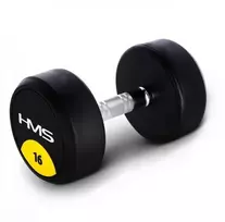 Gumuotas hantelis 16kg HMS HG PRO 16