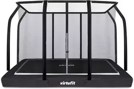 VIRTUFIT Lauko batutas 183 x 274 cm su apsauginiu tinklu