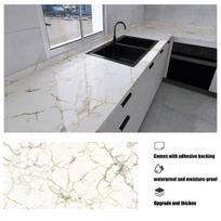 Kitchen Peel and Stick Wallpaper for Kitchen 40cm Cooking Bench PVC Waterproof and Oil Resistant Wall Stickers Adhesive Sticker 40cmX2000cm