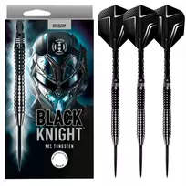 Smiginis Harrows Juodas Knight 90% su plieniniais antgaliais
