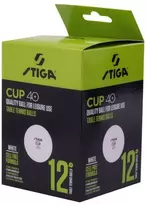 Stiga Ball Cup stalo teniso kamuoliukai, 12 vnt., 92800591804