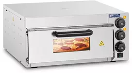 Mini krosnelė Vienos kameros picos krosnelė su laikmačiu 40 cm 2000 W 230 V