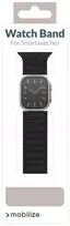 Mobilize silikoninė magnetinė laikrodžio apyrankė Apple 42/44/45/49 mm laikrodžiams - Juodas
