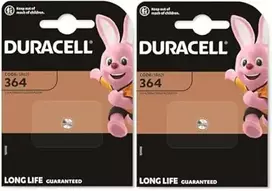 Elementai Duracell 364 (SR621SW), 1.55V, 2vnt.