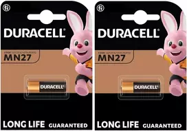 Elementai Duracell MN27 (27AE), 12V, 2vnt.