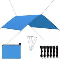 Lauko tentas, mėlynos spalvos, 3x2m