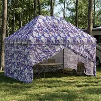 Pop-up Gazebo su 4 Šoninėmis Sienelėmis 2,9 x 4,3 m