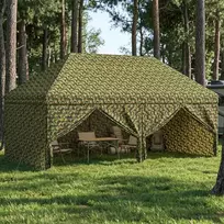Kanopė su 4 šoninėmis sienelėmis 2,9 x 5,8 m
