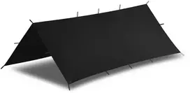 Palapinsiaustė Helikon-Tex Supertarp Small®, Juoda