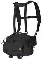 Krūtinės krepšys Helikon-Tex Foxtrot Mk2 Belt Rig®, Juoda