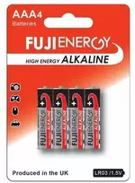 Elementai FUJI High Energy Alkaline AAA , 4vnt