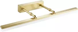 Sieninis šviestuvas Toolight Vonios sieninis LED šviestuvas APP1876-1W 60cm BRUSH GOLD