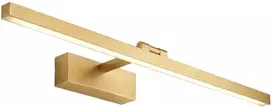 Sieninis šviestuvas Toolight Vonios sieninis LED šviestuvas APP1865-1W 80 cm BRUSH GOLD
