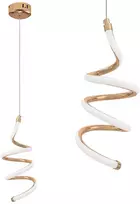 Pakabinamas šviestuvas Toolight Pakabinamas lubų LED šviestuvas LHJ096-1CP light rose auksinis