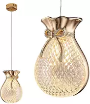 Pakabinamas šviestuvas Toolight Pakabinamas lubų šviestuvas LHJ107-1CP light rose auksinis