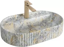 Kriauklė stalviršio Rea Marcela 60 Ruststone