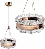 Toolight Krištolinis Pakabinamas Šviestuvas LED LHJ099-CP GOLD