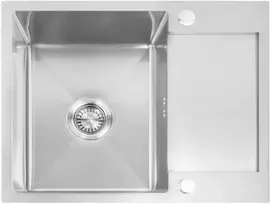 Plieninė kriauklė Paul BRUSH NICKEL
