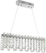 Toolight LED krištolinis pakabinamas šviestuvas SWE073-CP 60cm Chrome