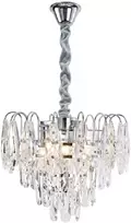 Toolight Krištolinis pakabinamas šviestuvas SWE077-CP 30cm Chrome