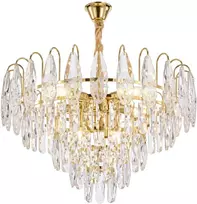 Toolight Krištolinis pakabinamas šviestuvas SWE080-CP 50cm GOLD