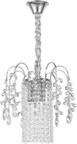 Toolight Krištolinis pakabinamas šviestuvas SWE089-CP 30cm CHROME