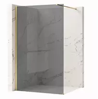 Dušo siena Rea Flexi Pilkas / Gold 100