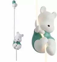 Sieninis šviestuvas Toolight KINKIET ŚCIENNY LED LAMPA DO POKOJU DZIECIĘCEGO MIŚ Naktinė lempa DLA DZIECI