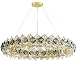 Toolight Krištolinis pakabinamas šviestuvas SWE094-CP 60cm Gold