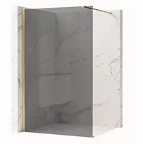 Dušo siena Rea Flexi Pilkas / Gold 130