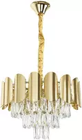 Toolight Krištolinis pakabinamas šviestuvas SWE099-CP 40cm GOLD