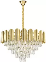 Toolight Krištolinis pakabinamas šviestuvas SWE100-CP 60cm GOLD