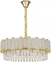Toolight Krištolinis pakabinamas šviestuvas SWE107-CP 50cm GOLD
