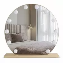 rea Veidrodis LED HOLLYWOOD L. Gold 50 cm