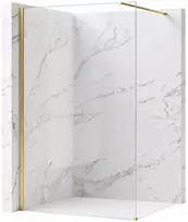 Dušo siena Rea Flexi Transparent / Gold 130