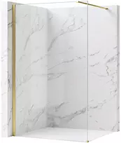 Dušo siena Rea Flexi Transparent / Gold 80